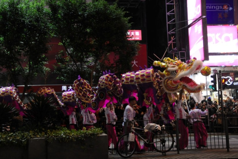 CNY 2012 Cathay Night Parade TST Lunar New Year 14 Dragon