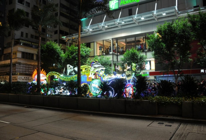 CNY 2012 Cathay Night Parade TST Lunar New Year 9 Ocean Park Float