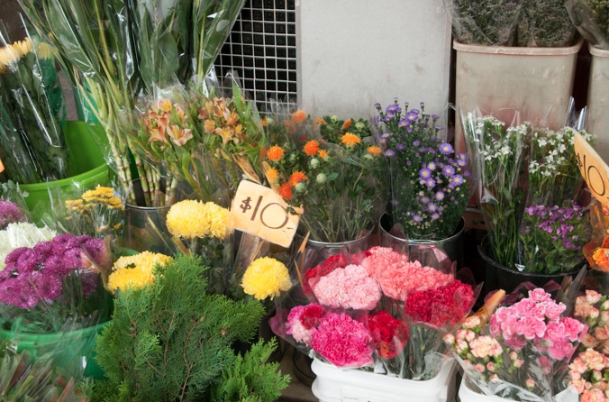 Flower market Mongkok 1