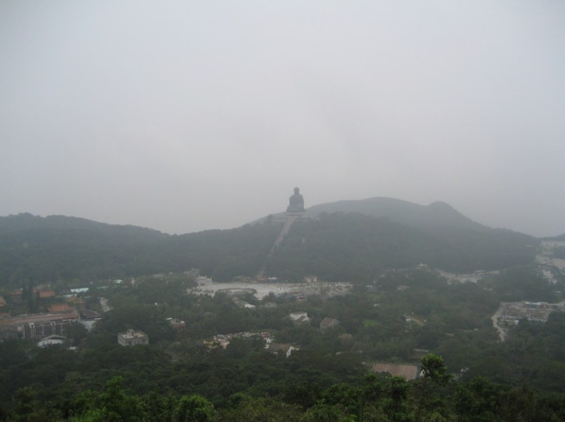 Lantau Trail Stage 4-4 Buddha in the background