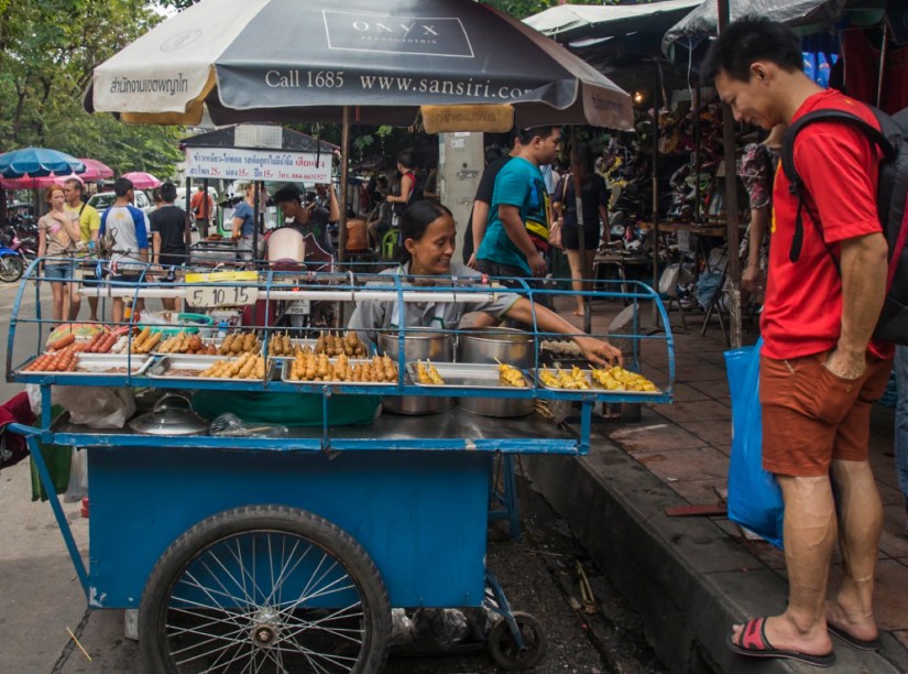 Bangkok Chatuchak Weekend Market Food stall 6