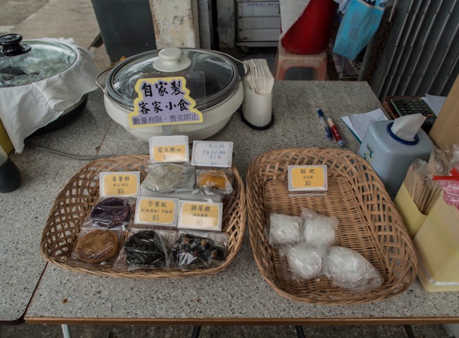 Food stall during hike 3