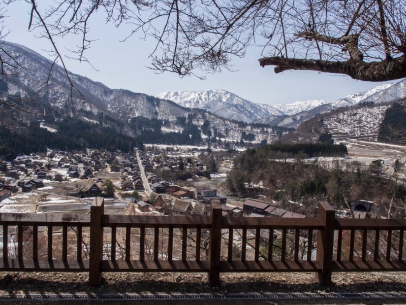 Shirakawa-go 1 Shiroyama Tenshukaku view point