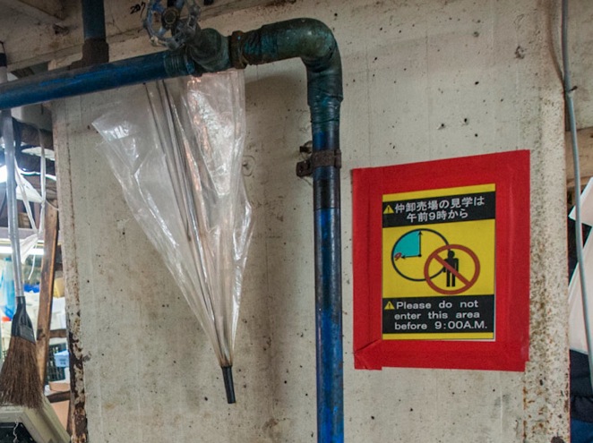 Tsukiji Fish Market 9am