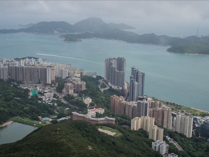 View from the Peak in June 2013 8