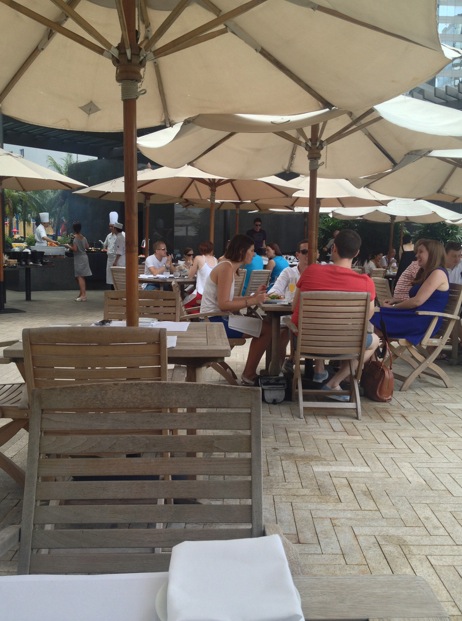 Sunday Brunch The Grill Grand Hyatt Hong Kong 2