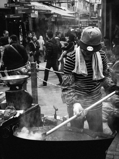 Hot Chestnuts in Sham Shui Po 1