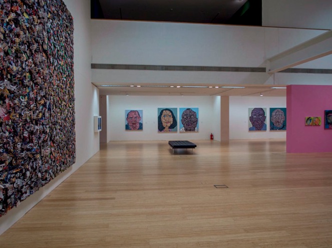 Macau Art Museum Yue Minjun exhibition 2013-5