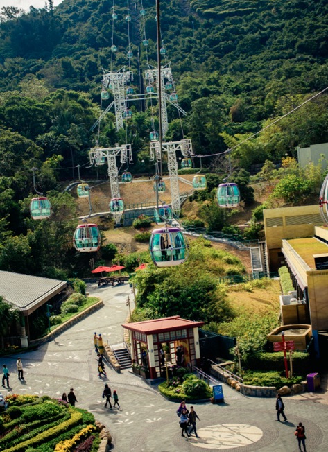 Ocean Park 2014-6 Cable Car
