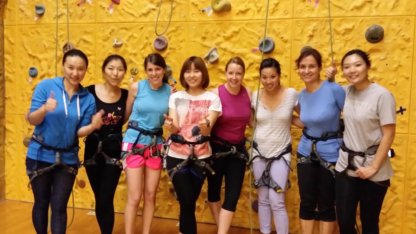YMCA Indoor Rock Climbing Wall 2