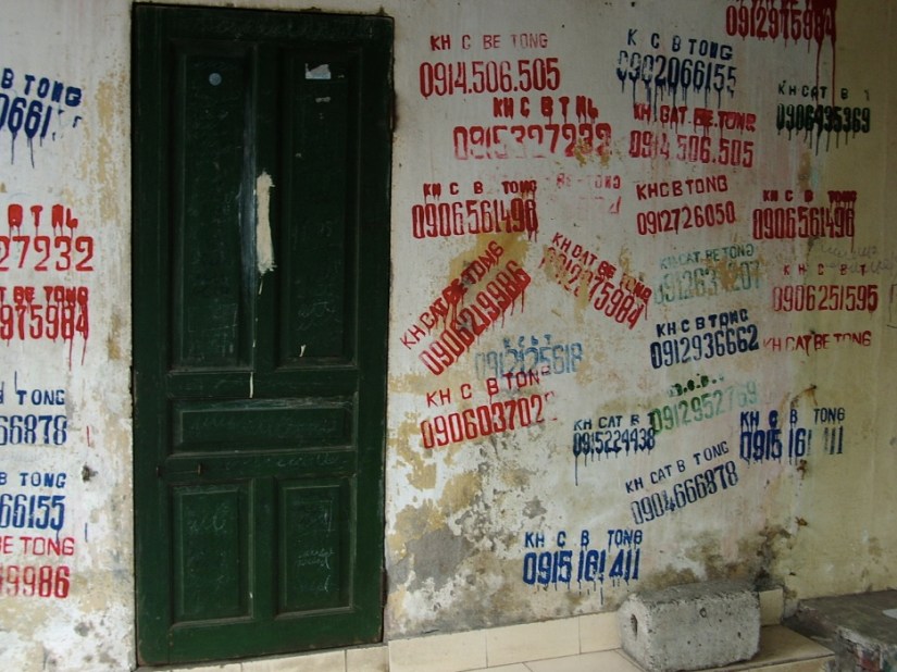 Hanoi Beton company stamps