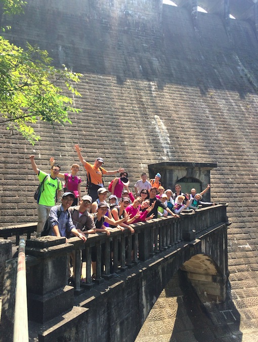 Wan Chai loop 2 Hiking group at Aberdeen Reservoir