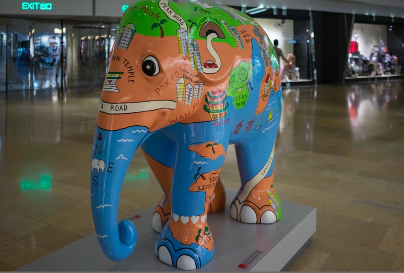Elephant Parade Aug 2014 Pacific Place Hong Kong 3