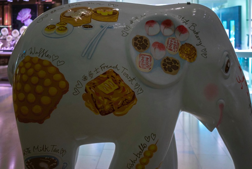 Elephant Parade Aug 2014 Pacific Place Hong Kong 5