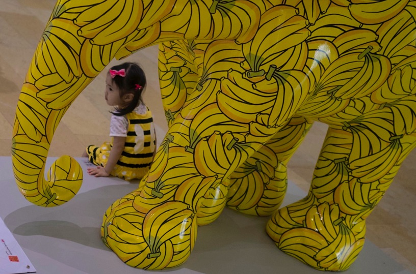 Elephant Parade Aug 2014 Pacific Place Hong Kong 6