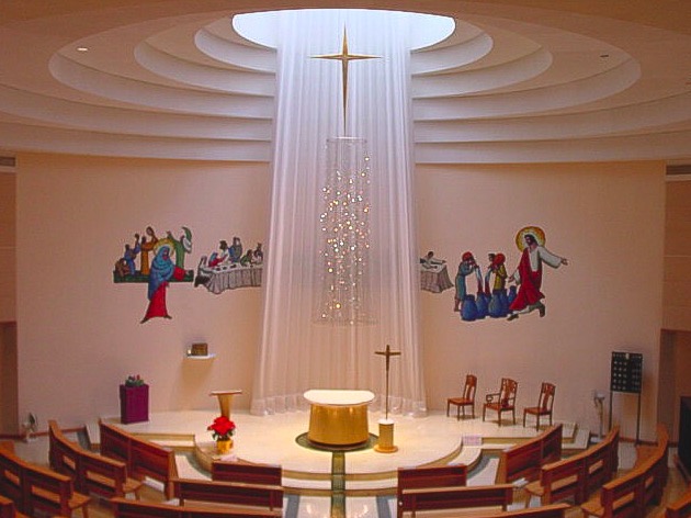Our Lady of Mount Carmel Church Inside 1