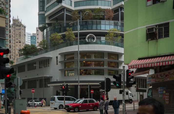 The Zenith and the old Wan Chai Market building