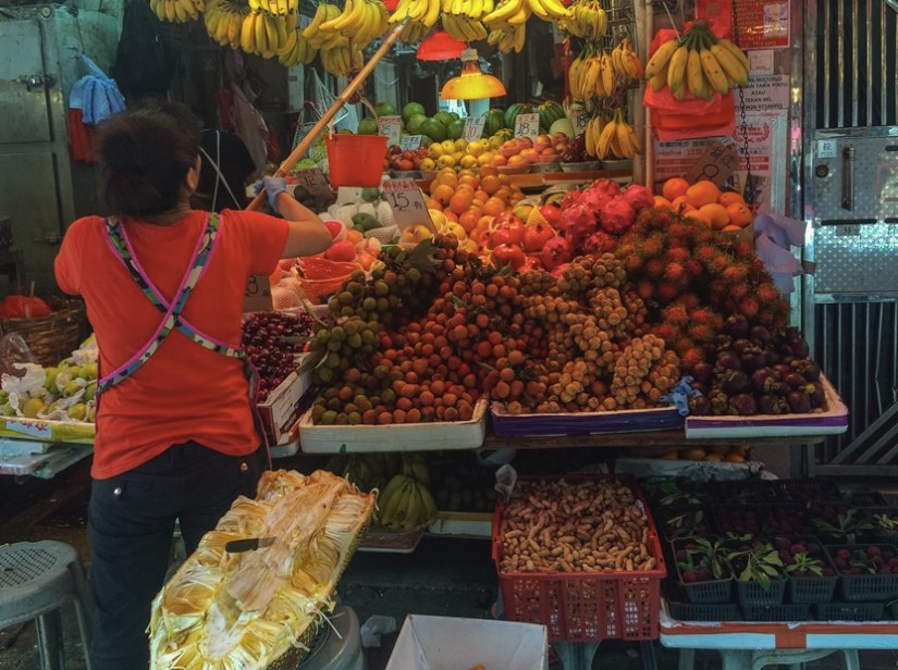 Bowrington Street Market Fruit Stall 1