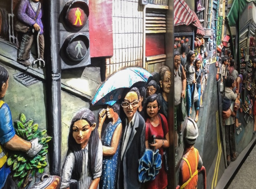 Mural at Sai Ying Pun Station August 2015-4