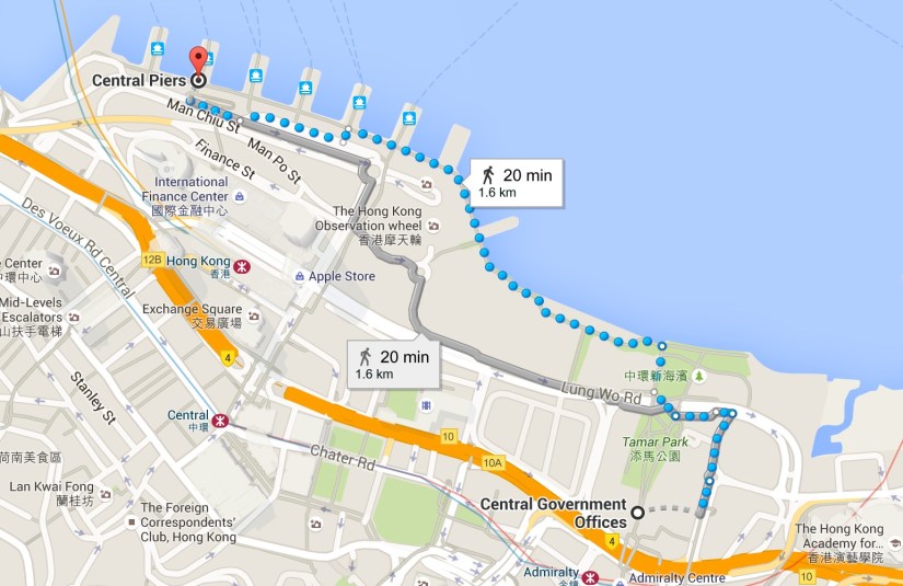 Tamar to Central Ferry Piers Walks