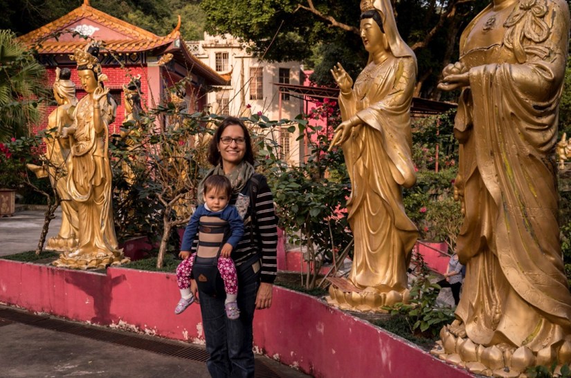 10000 Buddhas in Sha Tin Hong Kong Jan 2016-13