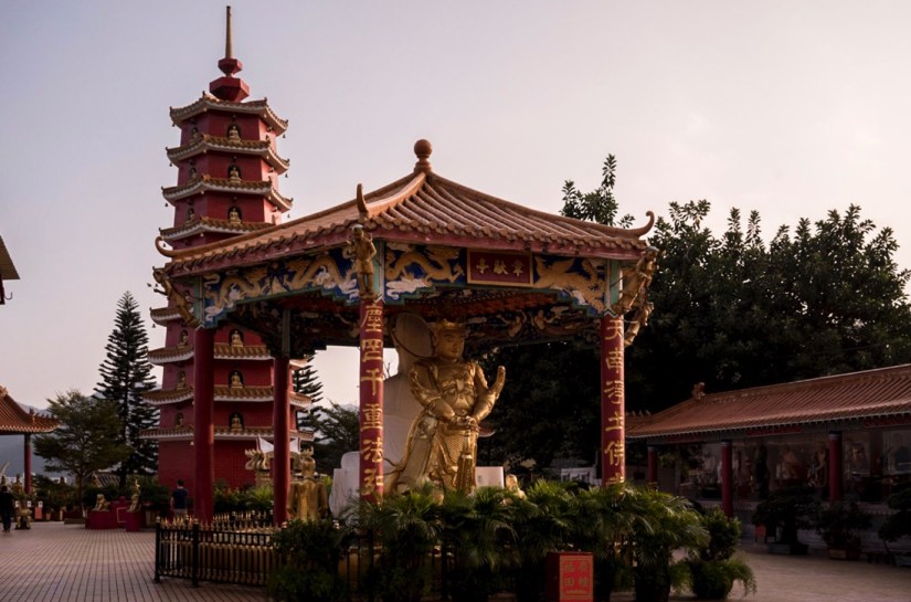 10000 Buddhas in Sha Tin Hong Kong Jan 2016-14