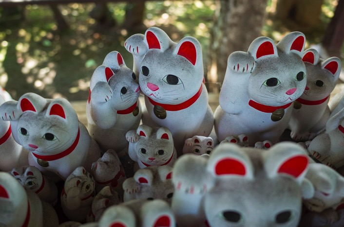 Tokyo Gotokuji Cat Shrine 2015-11