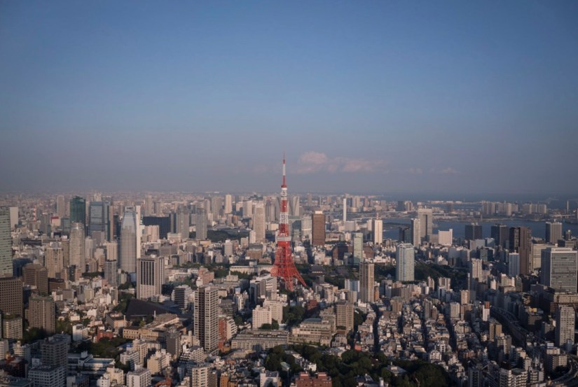 Tokyo Mori Tower City View Sep 2015-1
