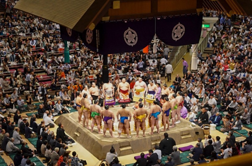 Tokyo Ryogoku Kokugikan Sumo Tournament May 2016-10